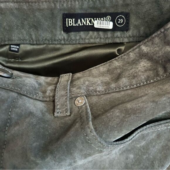 BLANKNYC Suede Leather Skirt Size 29 - Picture 5 of 6